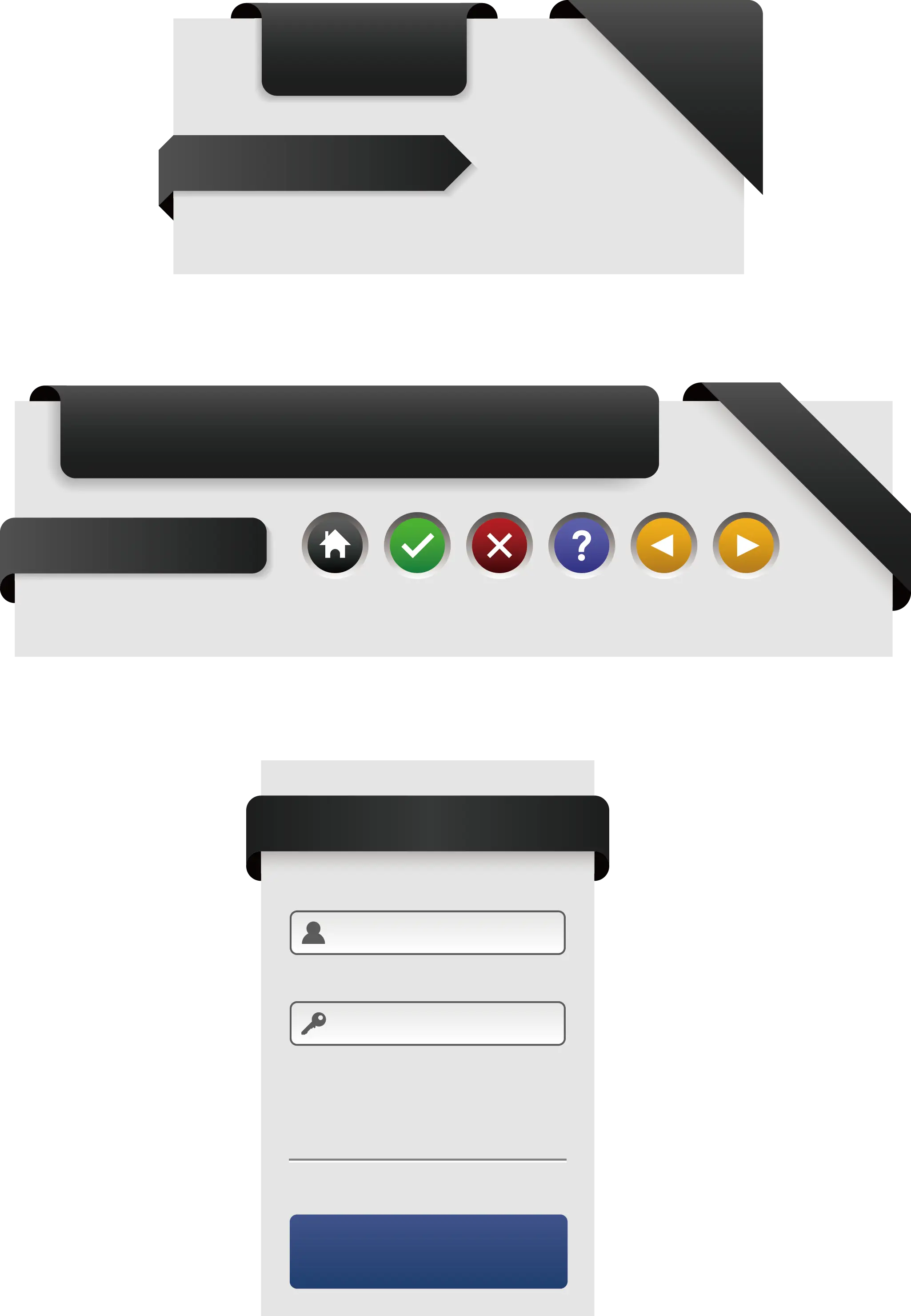 Web Interface Elements