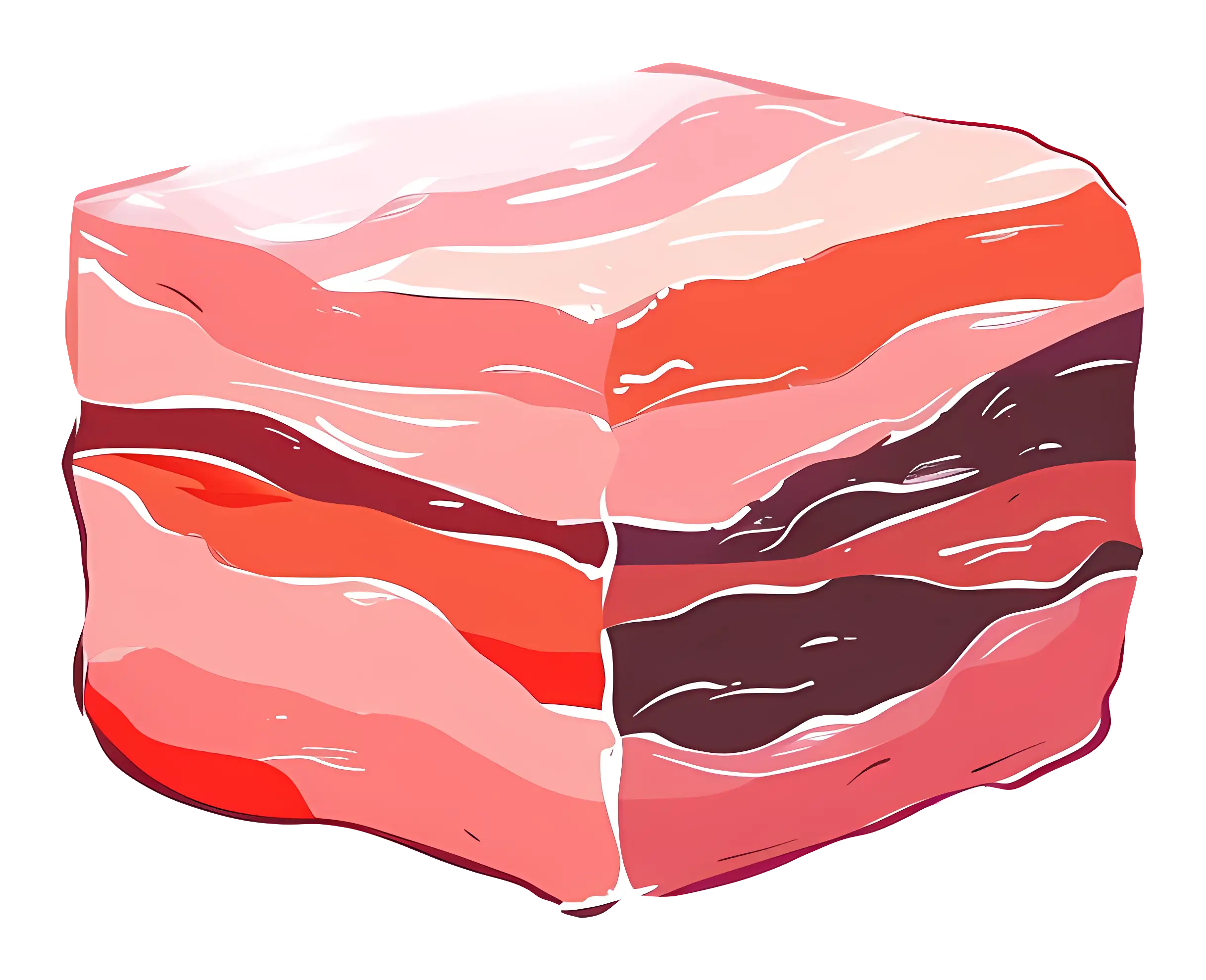 Raw Meat Slice