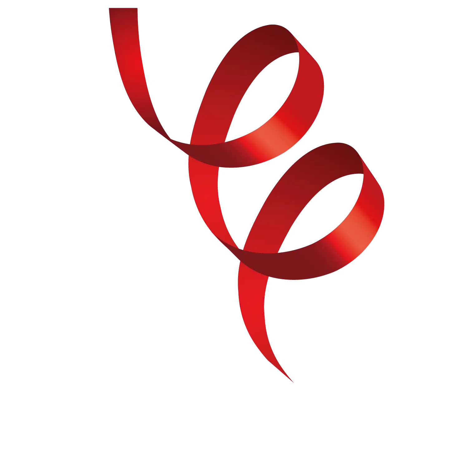 Red Decorative Ribbon
