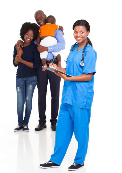 Family with Doctor