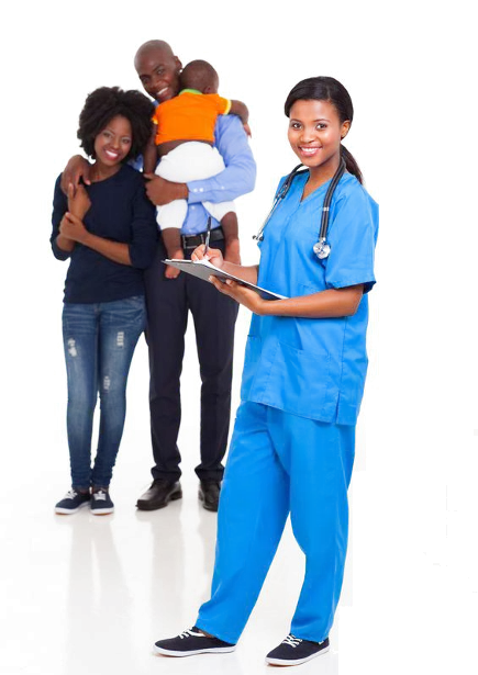 Family with Doctor