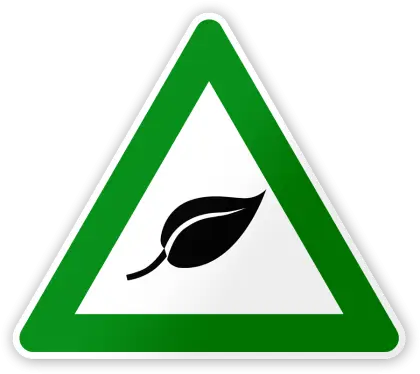 Green Leaf Sign