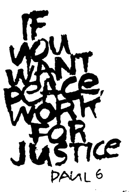 Inspirational Quote on Peace and Justice