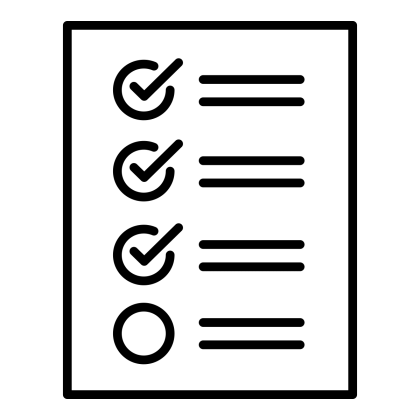 Task Checklist with Check Marks