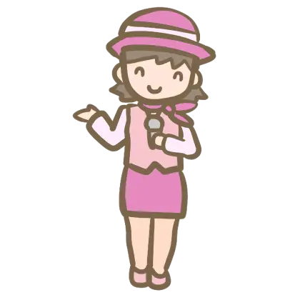 Tour Guide with Microphone