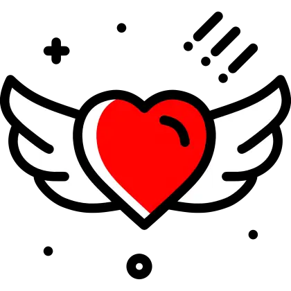 Heart with Wings