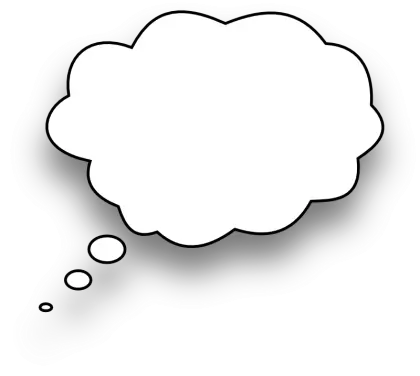 Thought Cloud Illustration