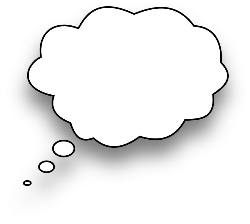 Thought Cloud Illustration
