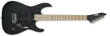 Black Modern Electric Guitar with Maple Neck