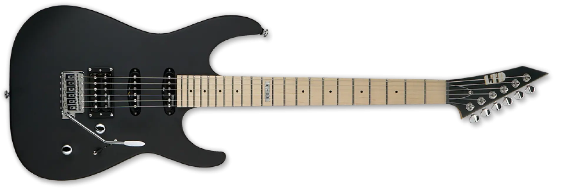 Black Modern Electric Guitar with Maple Neck
