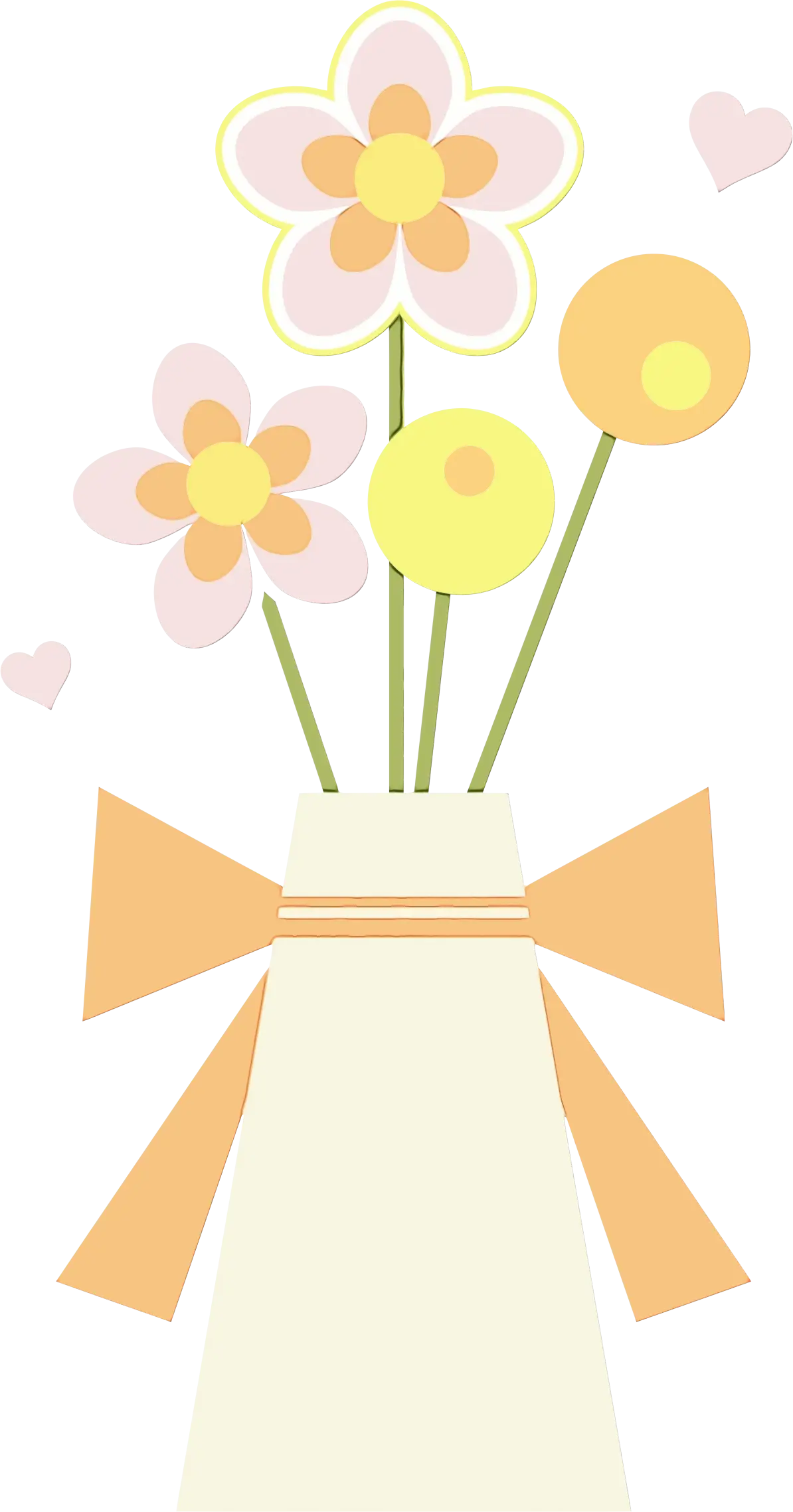 Cute Flower Bouquet in Vase