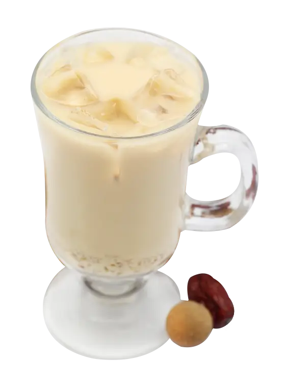 Milkshake Glass with Sweet Toppings