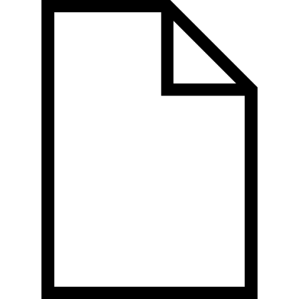 Minimalist Document Icon