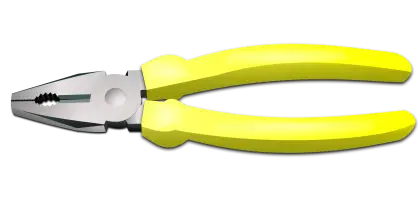 Yellow Hand Pliers for Repair Work
