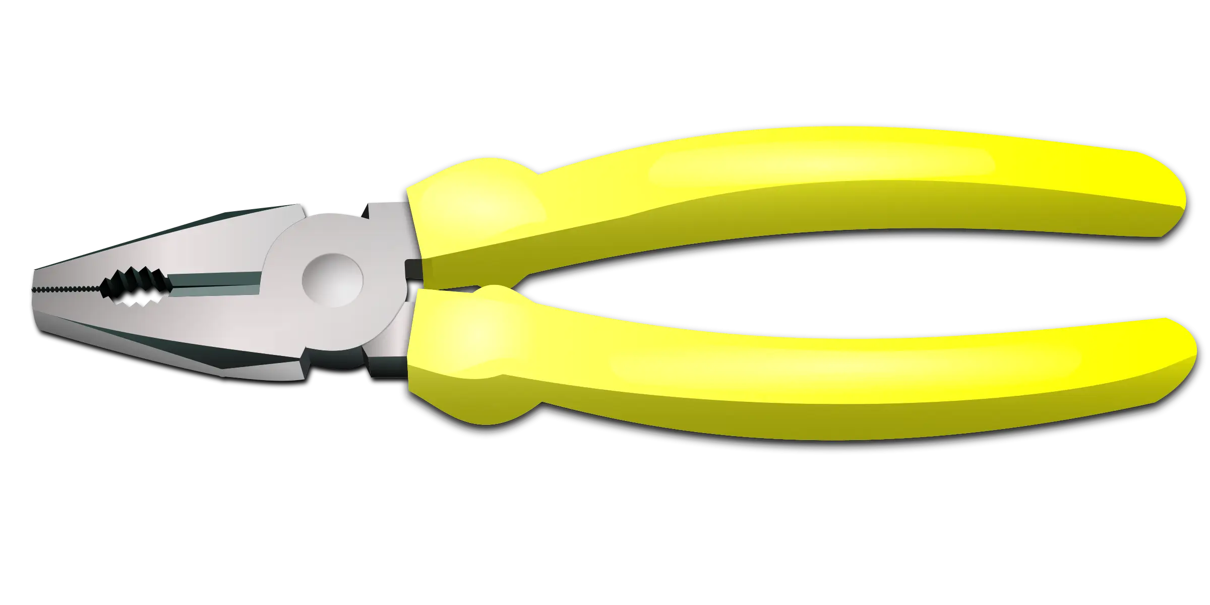Yellow Hand Pliers for Repair Work