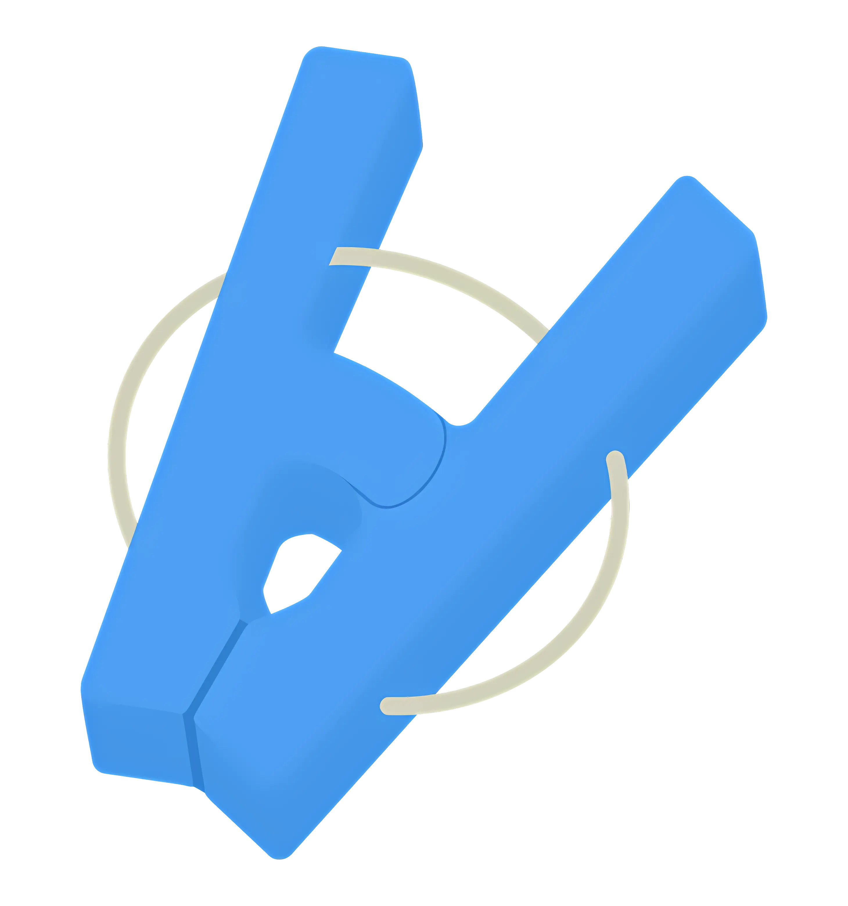 Blue Clothespin for Hanging Clothes