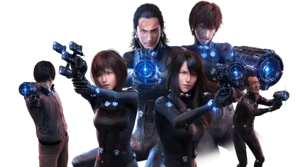 Sci-Fi Team with Guns