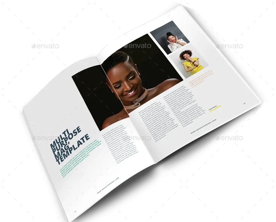 Fashion Magazine Layout