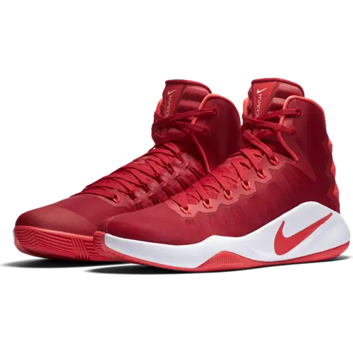 Red High-Top Sneakers for Sportswear