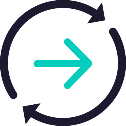 Circular Right Arrow