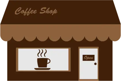 Coffee Shop Building