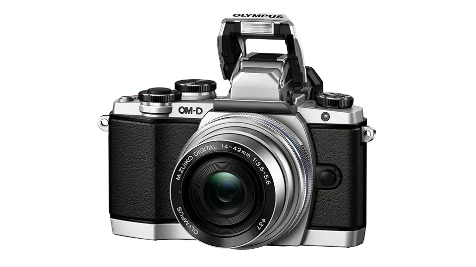 High-Resolution Digital Camera with Lens