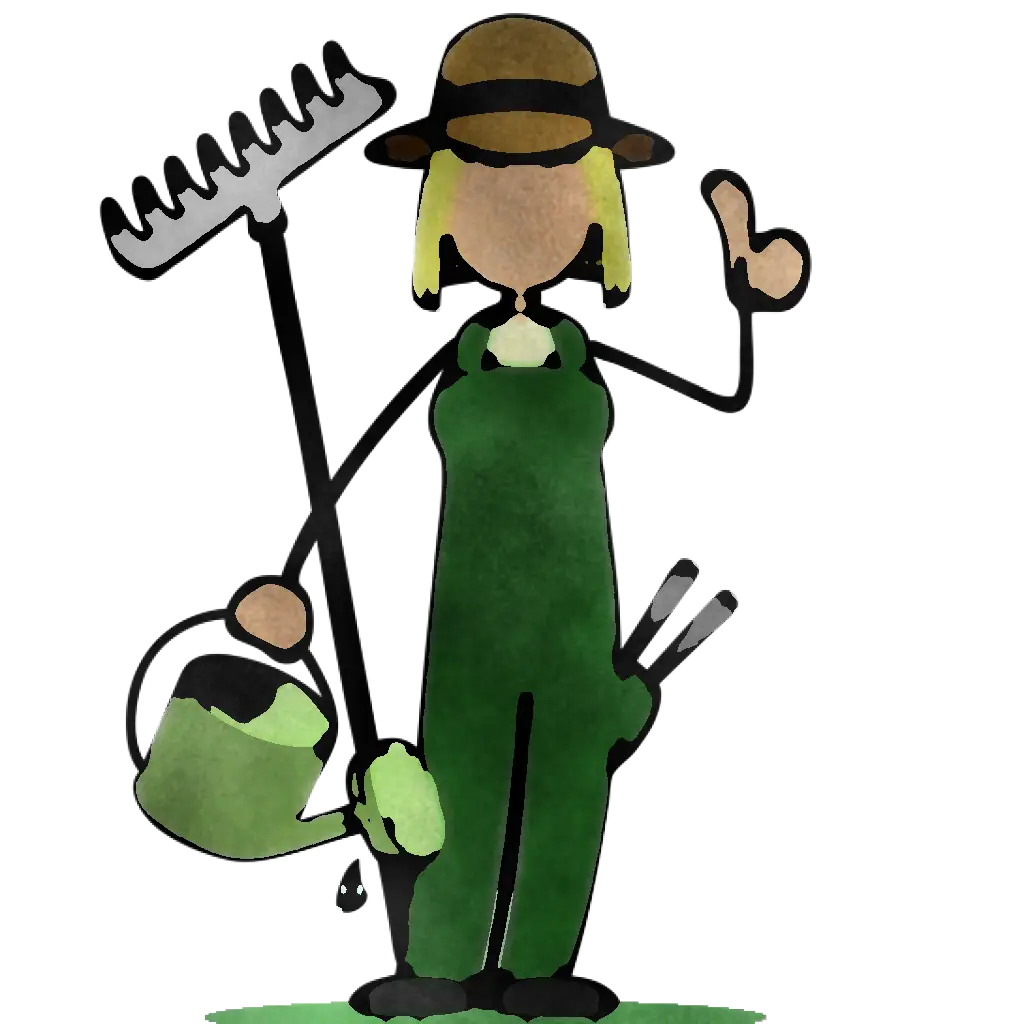 Gardener with Tools