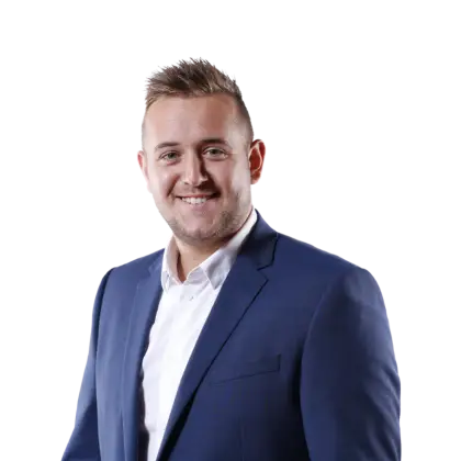 Unknown Man Wearing a Suit in a Professional Pose