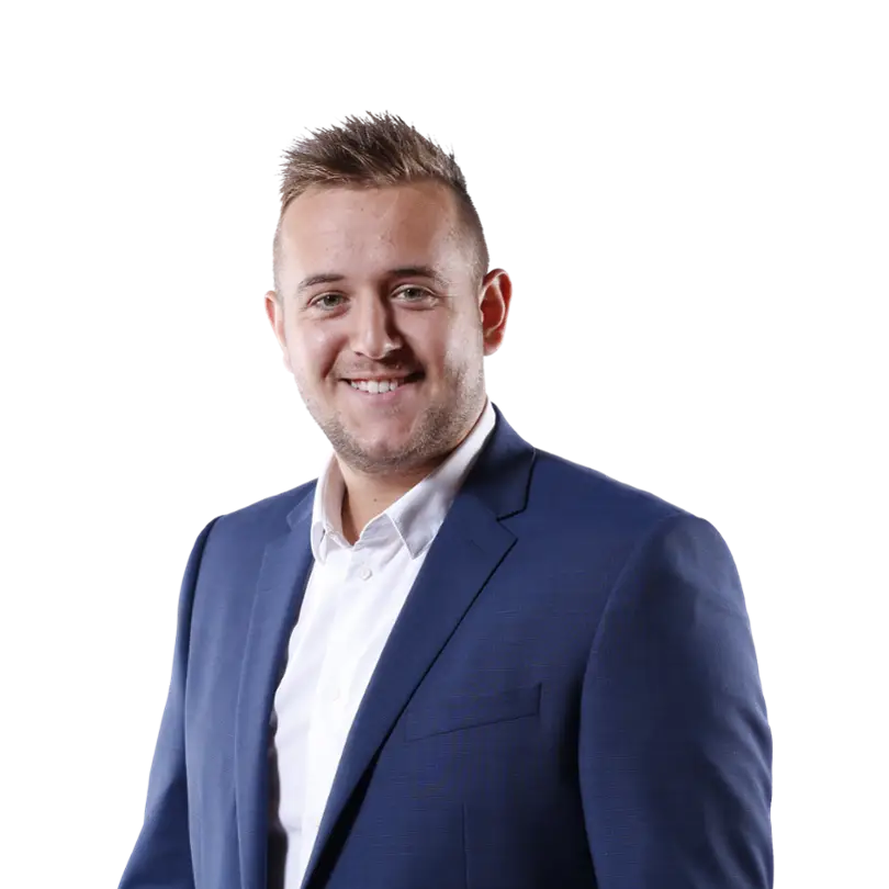 Unknown Man Wearing a Suit in a Professional Pose