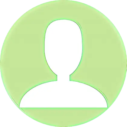 Green User Profile Icon for Digital Accounts