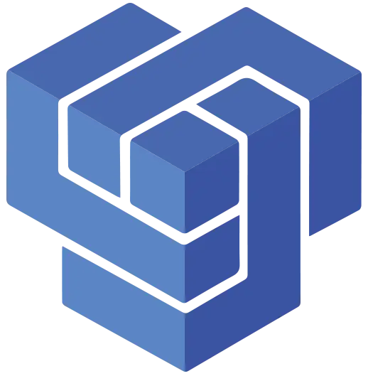 Blue Geometric Shape