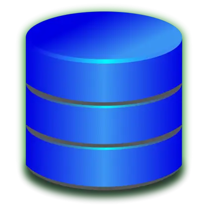 Blue Cylindrical Database Representation