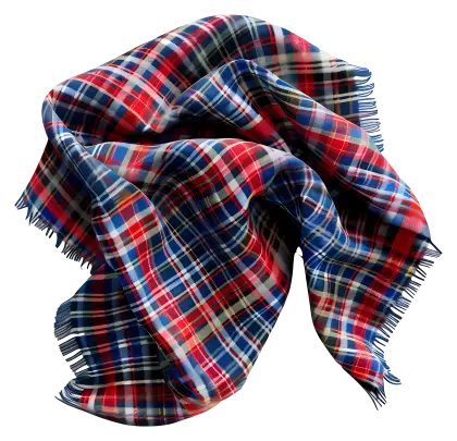 Colorful Plaid Scarf