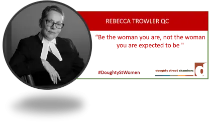 Inspirational Quote by Rebecca Trowler QC