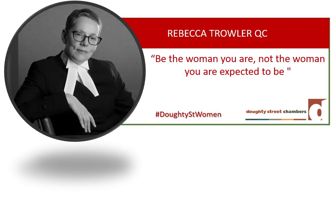 Inspirational Quote by Rebecca Trowler QC