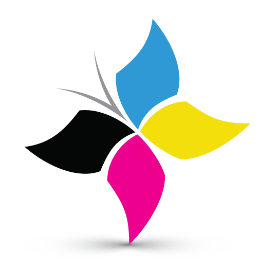 Colorful Flower Petal Logo