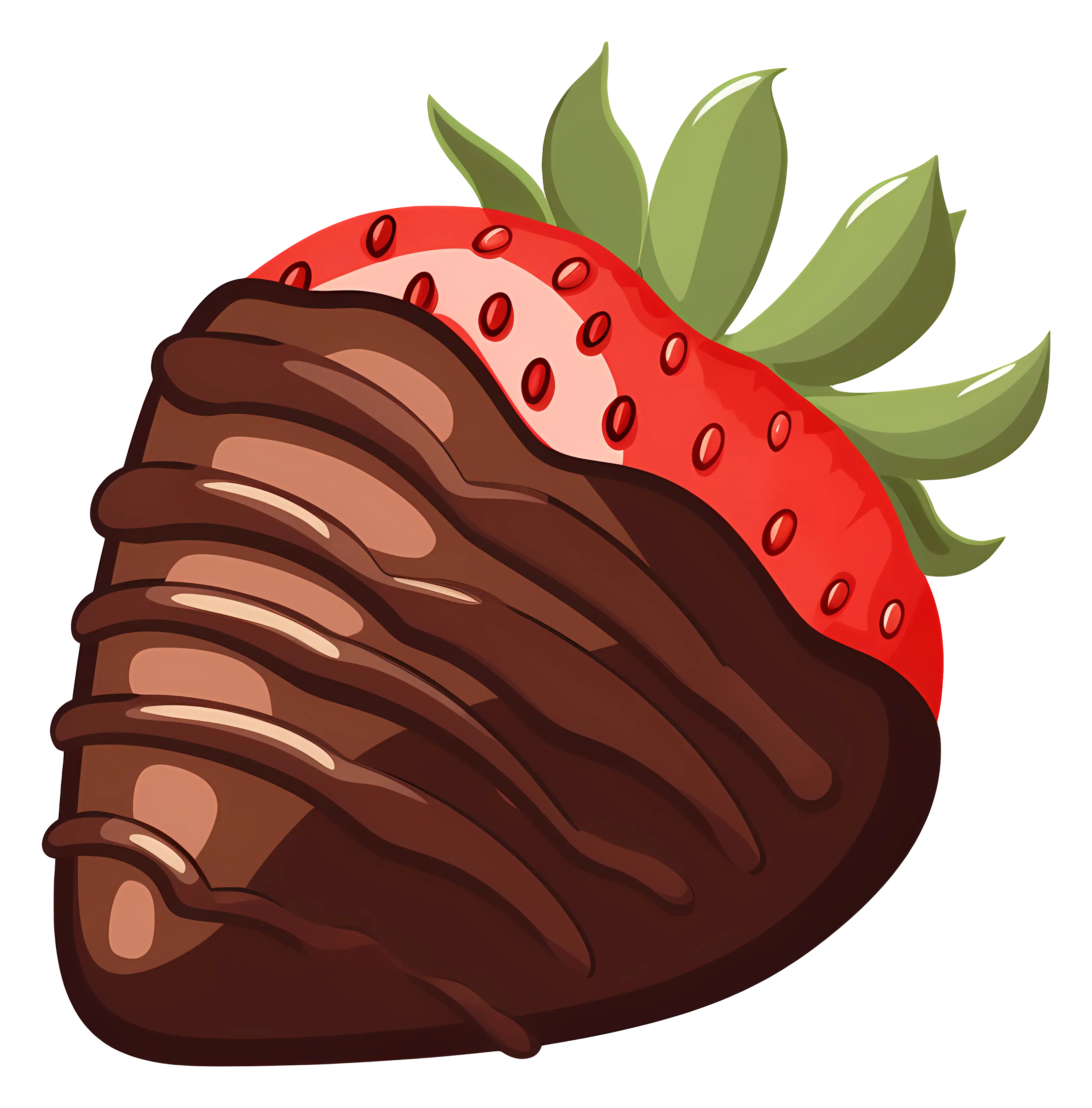 Chocolate-Covered Strawberry Dessert