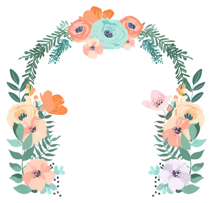 Floral Arch Decoration for Celebrations