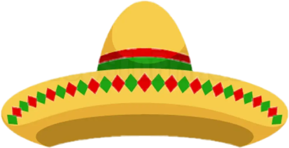 Mexican Sombrero with Traditional Patterns