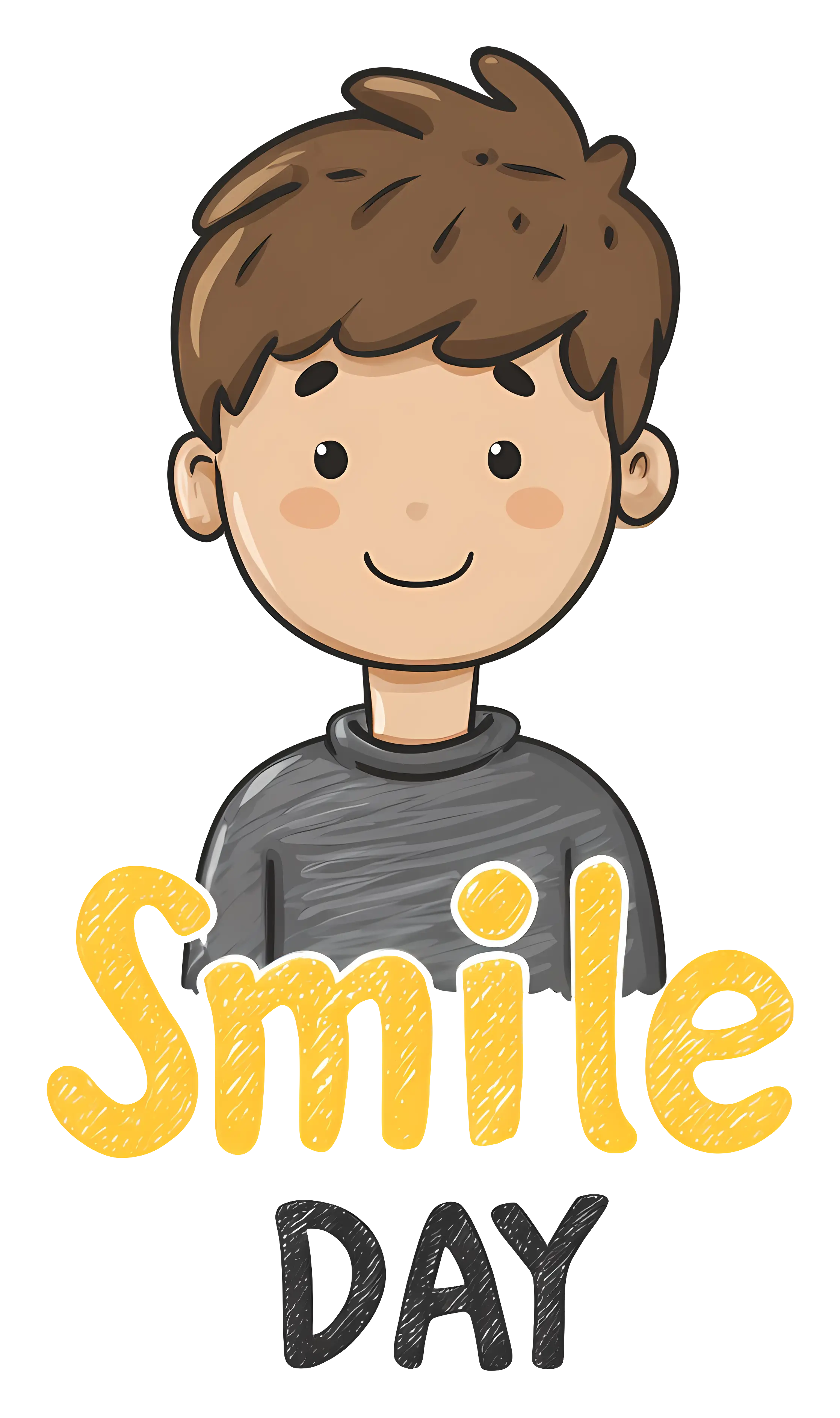 Smiling Boy for Smile Day