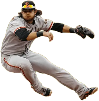 Baseball Player in Action Pose