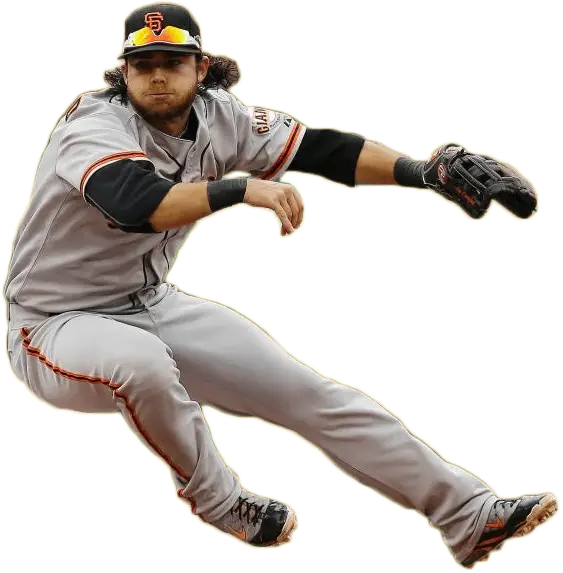 Baseball Player in Action Pose