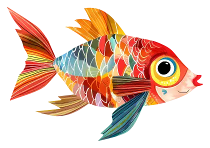Colorful Artistic Fish
