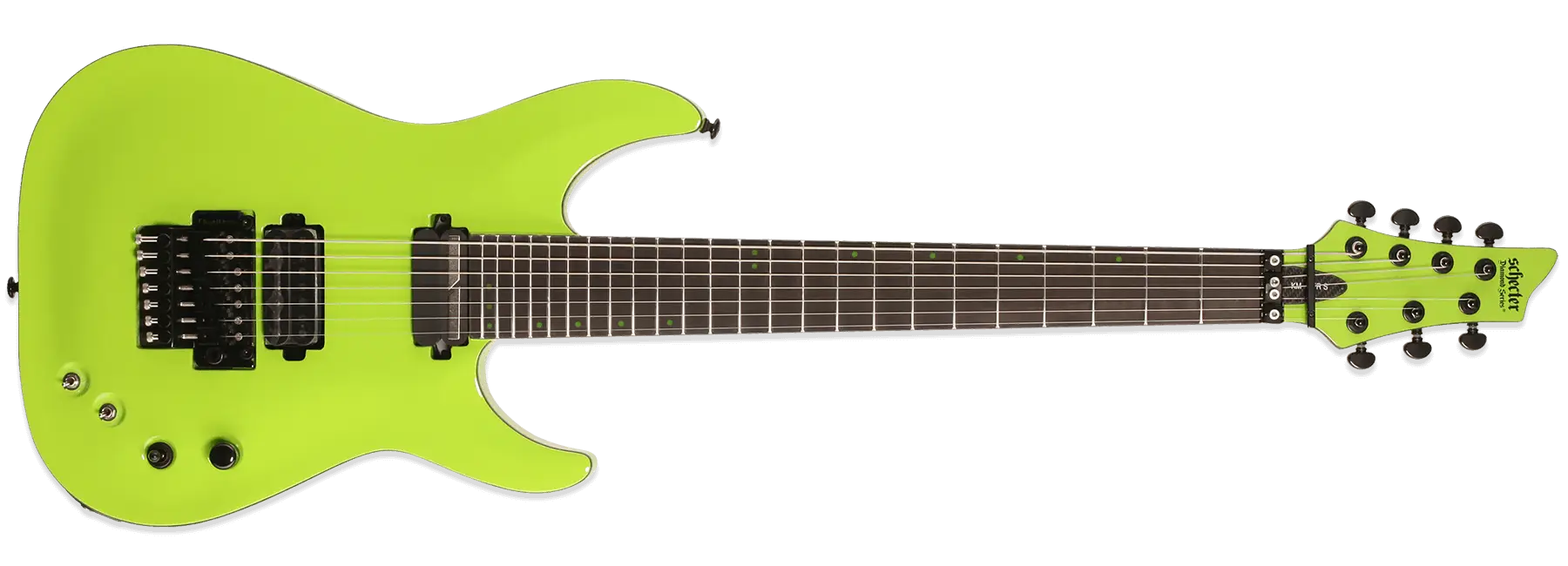 Bright Green Electric Guitar