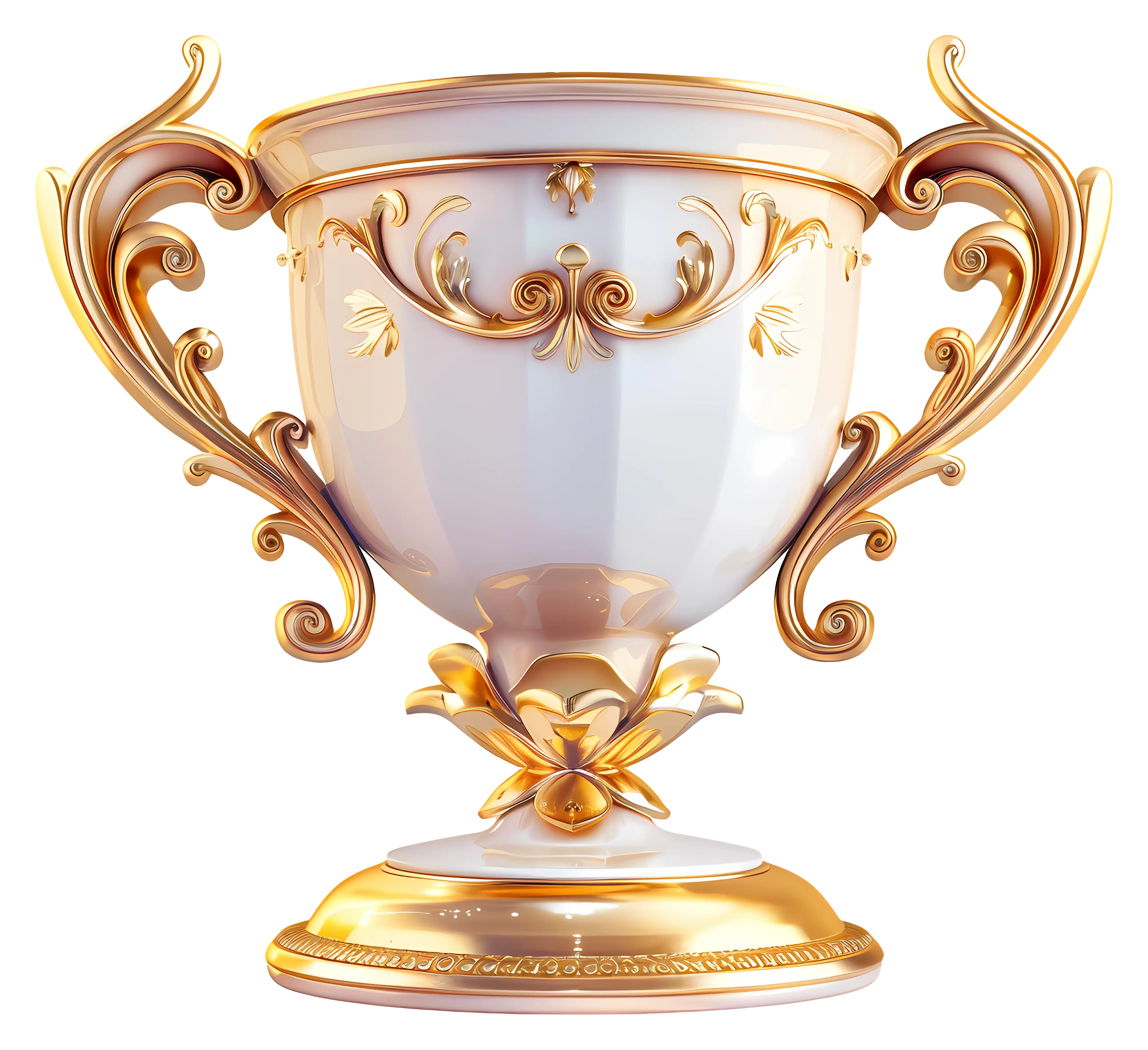 Luxurious Ornate Trophy for Achievements