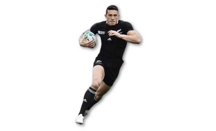 Rugby Player in Action
