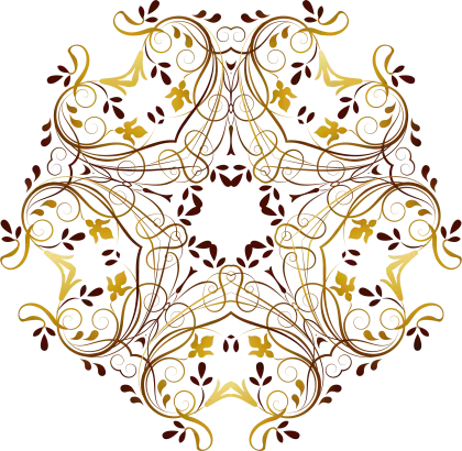 Intricate Ornate Decorative Floral Pattern
