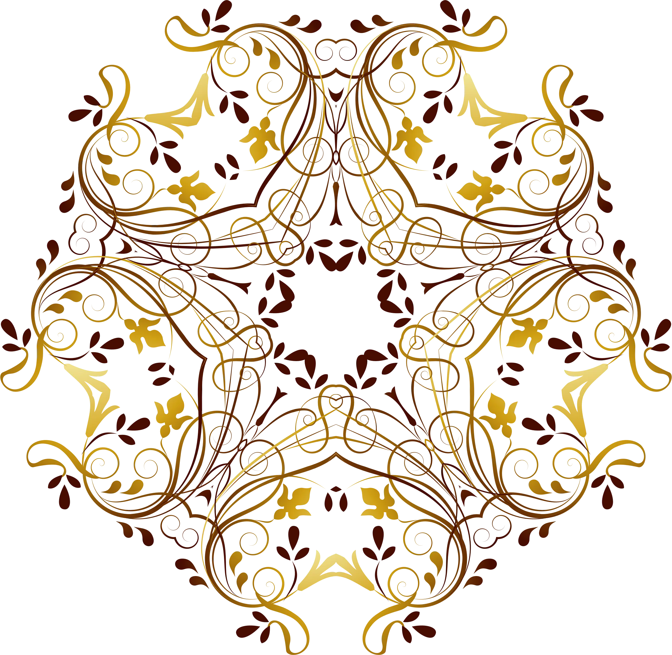 Intricate Ornate Decorative Floral Pattern