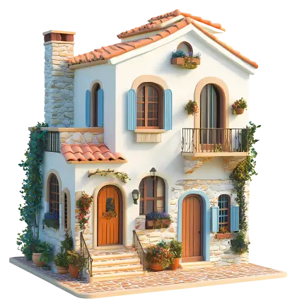 Mediterranean Style House