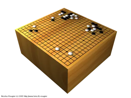 Go Board for Strategy Game